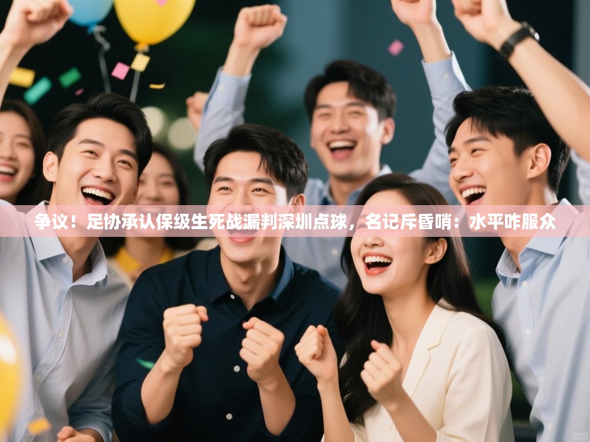 争议!足协承认保级生死战漏判深圳点球,名记斥昏哨:水平咋服众 第1张